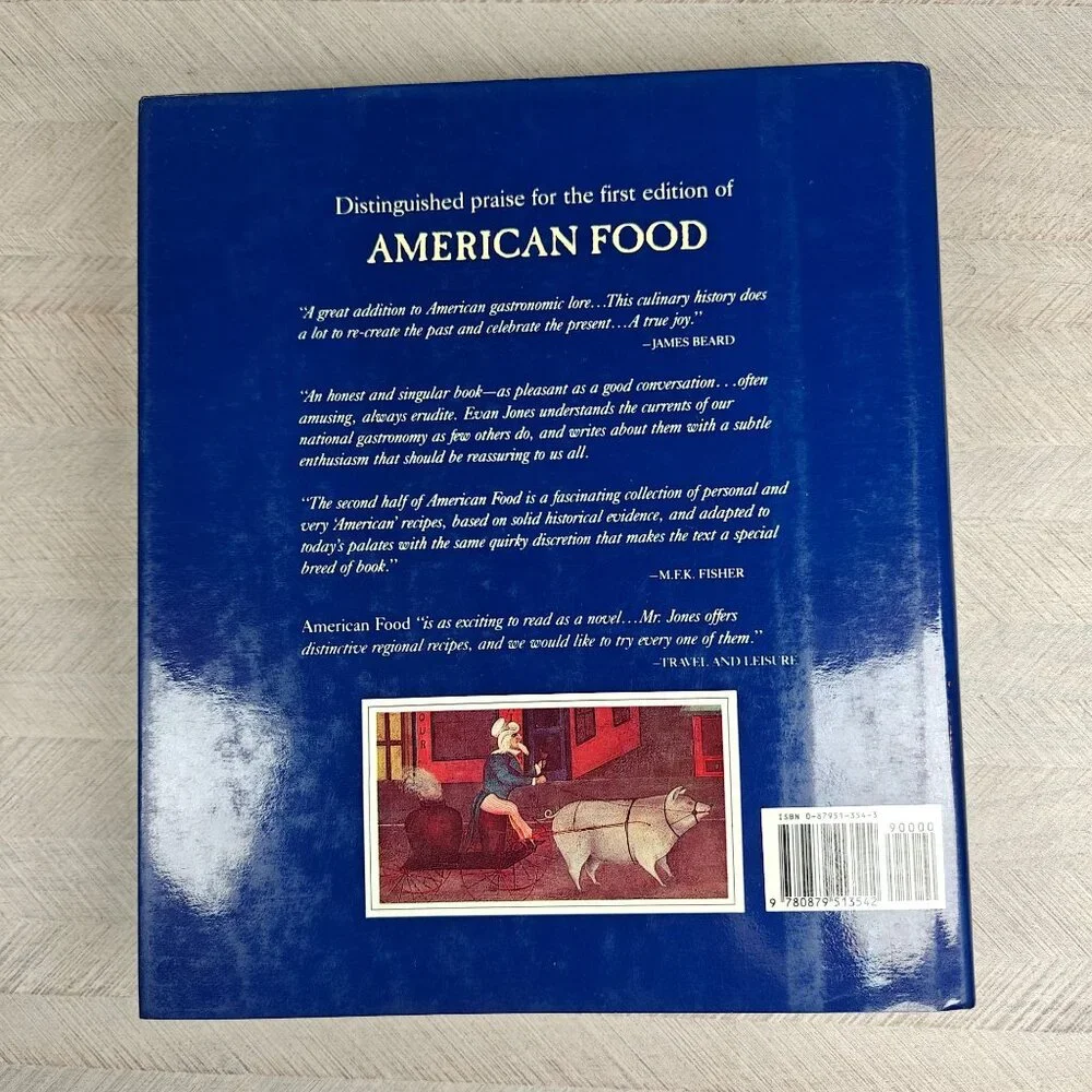 American Food The Gastronomic Story Vintage Cookbook Local Ethnic Recipes